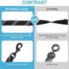 Reflective Adjustable Pet Leash for Dogs and Cats| Durable and Comfortable| Strong Nylon with Padded Handle| Straps Dogs Perfect for Harness and Neck Collar Belts