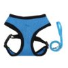 6154hzC1KJL._SL1080_.jpg Urbane Home Reflective Dog Harness With Adjustable Leash|Breathable Polyester Mesh Fabric With Top carry Handle|Small Size|HAT-818|Comfortable No-Pull Grip|Quick Release Buckles|Stylish Design|Blue