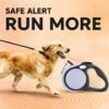 61600v6p6aL._SL1024_.jpg Retractable Dog Leash for Walking, Jogging, Training | One Button Brake with Premium Handgrip Suitable for Dogs up to 20Kgs, 5m Long (Blue)