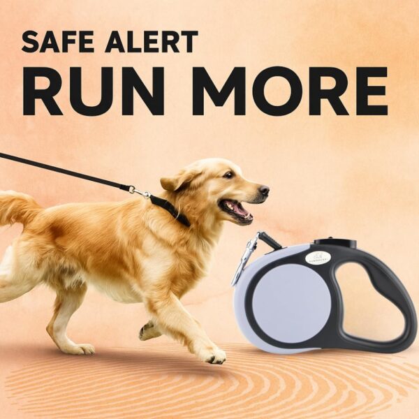 61600v6p6aL._SL1024_.jpg Retractable Dog Leash for Walking, Jogging, Training | One Button Brake with Premium Handgrip Suitable for Dogs up to 20Kgs, 5m Long (Blue)