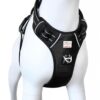 Zigly Lifestyle Shadow Guard Adjustable Dog Body Harness-Small - Black | Padded No-Pull Harness for Small Dogs & Puppies | Comfortable & Secure Dog Harness Daily Walks