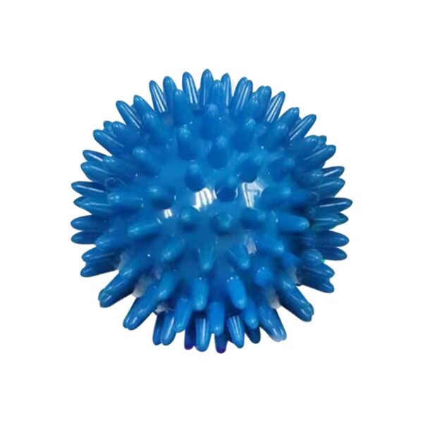 PremiumAV Spike Bouncy & Squeaky TPR Rubber Ball – Durable Dog & Cat Chew Toy for Teeth Cleaning, Interactive Dental Health Toy, Stress Relief and Fetch
