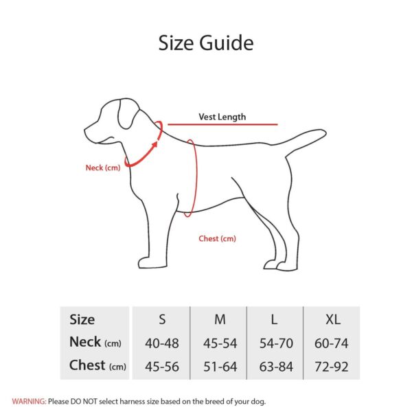 Sage Square Adjustable Cushion Padded Dog Sport Harness with Lifting Handle & Extra Comfort. (Extra Large)