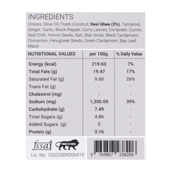 CURRYiT Chettinad Chicken Curry Paste 120g | Ready to Cook in 15 mins | Just add Fresh Mutton, Meat, Fish | Goodness of Ghee | No Preservatives | Eat with Chawal Roti | Indian Masala Gravy