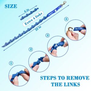 Dog Training Collar Large Plastic Adjustable Command Collar for Dogs Triple Crown Pro Training Collar, Gentle - Pain Free for Dogs (Blue Color)