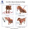 A+a Pets' Step in Harness for Dogs Cats Puppies in Soft Nylon Waterproof Material (Abstract Design, Large, Yellow/Blue)
