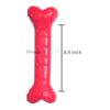 Rubber Chew Dog Bone Toy, Large - 8.5 inch, Color May Vary