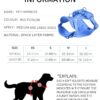 No-Pull/No Choke Comfortable Dog Vest Harness, Ultralight Breathable Mesh Traction Strap, Easy to Clean, Adjustable Soft Padded Vest for Dogs, Stylish & Modern (Medium,Sky Blue)
