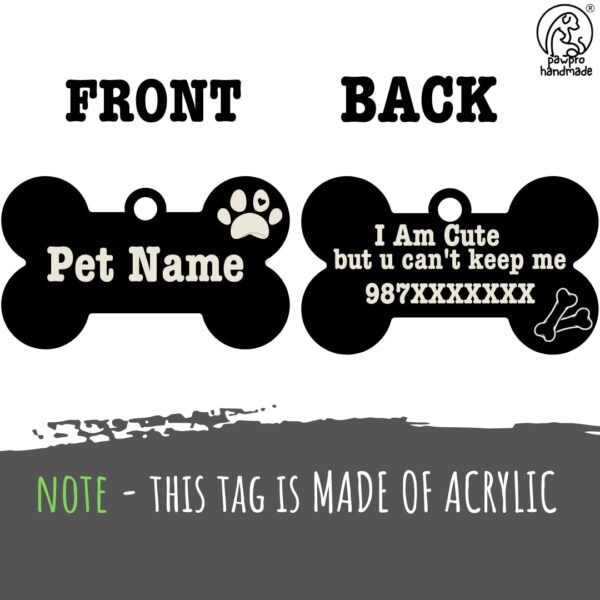 No-Pull Dog Harness with Custom Name Tag | Adjustable Reflective Pet Vest for Medium & Large Dogs | Soft Padded, Front & Back Leash Clip (Midnight Black, Medium)