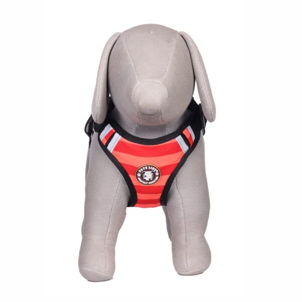 Dog Padded Harness| Easy Control Handle for Small, Medium & Large Dogs| Dog Harness Comes with Red-Orange Mix Color for Small Size Dogs