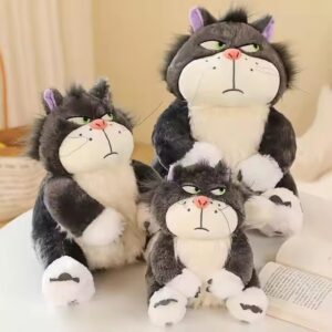 30m Lucifer Angry cat Soft Toy Gift for Girls Girlfriend Teddy Bear Plush Cat Toys Kids & Babies Cuddly Animal Stuffed plushie Toddlers Boys & Girls