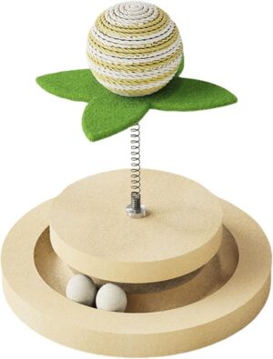 PetVogue Interactive Cat Ball, Mobile Cat Toy, Lightweight, Interactive, Automatic Kitten Toy for Indoor and Home Use