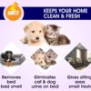 61DJVI4bML._SL1200_.jpg Boltz Odour and Urine Smell Remover Pet Area Freshener for Dog and Cat with Lavender Fragrance (200 ml), 1 Piece