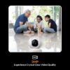 61E5F50aqgL._SL1200_.jpg CP PLUS 3MP Resolution Smart Wi-fi CCTV Home Security Camera | 360° View | Motion Tracking | 2-Way Talk | Cloud & SD Card Support | CTC Cyber Secure Tech | 15M Night Vision | CP-E31Q