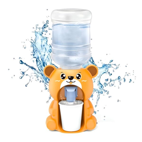 Big Water Dispenser, Toy for Kids Lovely Cartoon Animal Shaped Water Bottle and Mug Drinking Fountain Pumps Water, Juice & Milk Water Dispenser Toy Kids (Cat)