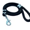 PSK PET MART Dog Combo Pack of Harness, Neck Collar Belt and Rope Set (Black, Medium)