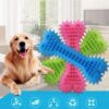 61Ex69vFzSL._SL1000_.jpg PremiumAV Durable Dog Chew Toy – TPR Rubber Barbed Bone for Aggressive Chewers, Indestructible Teeth Cleaning Toy, Interactive Chew & Fetch for Strong Jaws and Dental Health