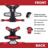 61FGRvaDFjL._SL1024_.jpg Qpets® No Pull Dog Harness with Safety Reflective Strip Quick Release Buckle Adjustable Size Easy Control Handle for Medium Large Dog (Red, XL, Recommended Weight: 22.5kg-45kg)