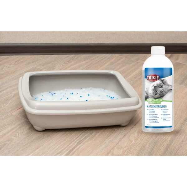 Trixie Simple'n'Clean Cat Litter Deodorizer, Fragrance-Free Odor Neutralizer, Prolongs Litter Life, Ideal for Multi-Cat Homes - 750g