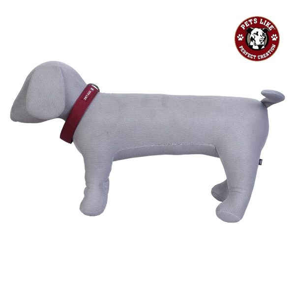 Pets Like Poly Collar, Maroon (32mm)