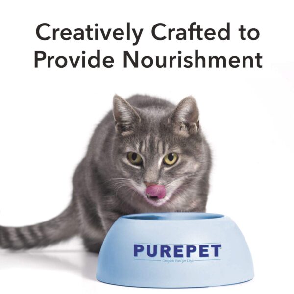 PUREPET Wet Cat Food, Real Chicken and Chicken Liver in Gravy, 15 Pouches (15 x 70g)., All Life Stages