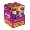Whiskas Adult (1+ Years) Wet Cat Food, Chicken in Gravy Whiskas Adult (1+ Years) Wet Cat Food, Chicken in Gravy Flavour, 6 x 85 g Pouches