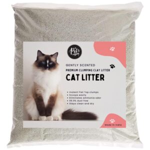 The Pets Company Natural Clay Scoopable Clumping Bentonite Cat Litter, 1 Kg