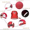 Dog Harness, Puppy Dog or Cat Harness with Nylon Leash, Reflective No Pull, Soft and Breathable Dog Vest(Red,Small)