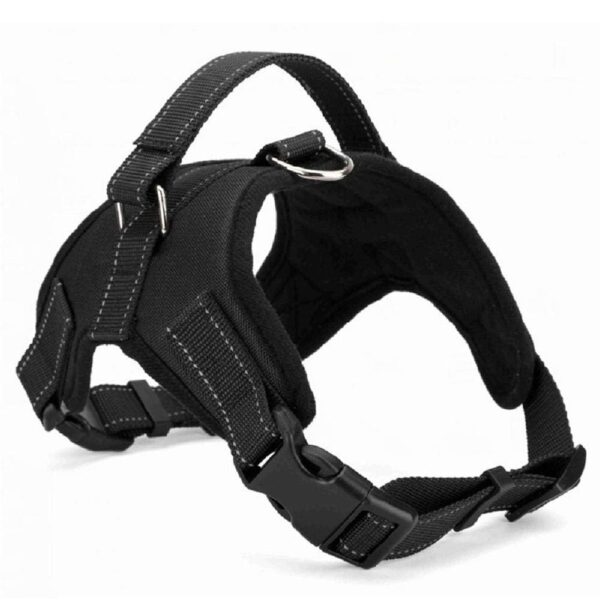 PetVogue Comfort Dog Harness, Small Dog Harness Choke Free Adjustable PetVogue Comfort Dog Harness, Small Dog Harness Choke Free Adjustable Pet Vest No Pull Outdoor Sport Vest Harness Reflective Soft Padded Vest - Medium,Black