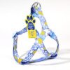 A+a Pets' Step in Harness for Dogs Cats Puppies in Soft Nylon Waterproof Material (Pirate Design, Medium, Sky Blue)