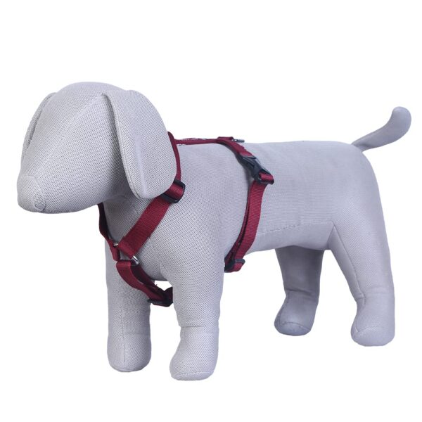 Pets Like Dog Polyester Full Harness Maroon(Small) (GE-PL0012D) Pets Like Dog Polyester Full Harness Maroon(Small) (GE-PL0012D)