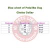 Pets Like Dog Choke Collar Maroon Color| Half Chain Collar| Half Choker Stainless Steel Dog Collars (20MM) (GE-PL0005D)