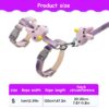 61LJqHh0j6L._SL1200_.jpg Qpets® Cat Harness and Leash Set, Outdoor Harness for Cat with Quick Release Buckle Adjustable Cat Harness for Small Cats, Lightweight Soft Walking Travel Petsafe Harness
