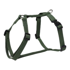 Avocado dip Premium Adjustable Washable Training Freedom H-Harness for Dogs Avocado dip Premium Adjustable Washable Training Freedom H-Harness for Dogs and Puppies-Bold Range | Dark Green | Small