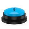 Foodie Puppies Interactive Dog Toys, Pet Voice Recording Button Training Talking Button/Buzzer Toy for Communication - (Blue) Easy to Use Talking, 30Sec Record & Playback, [Without Battery]