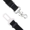 Foodie Puppies Dog Car Seat Belt for Small Medium Size Pets, Adjustable Safety Heavy Duty Elastic Lead Harness for Cars with Elastic Nylon (Tether Leash 70cm)