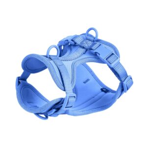 No-Pull/No Choke Comfortable Dog Vest Harness, Ultralight Breathable Mesh Traction Strap, Easy to Clean, Adjustable Soft Padded Vest for Dogs, Stylish & Modern (Medium,Sky Blue)
