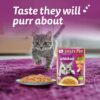 61N6XRVPzL._SL1100_.jpg Whiskas Tasty Mix Adult (1+ year) Wet Cat Food, Seafood Cocktail Wakame Seaweed in Gravy, 70 g, Cat Food Made with Real Fish, Complete & Balanced Nutrition for Adult Cats