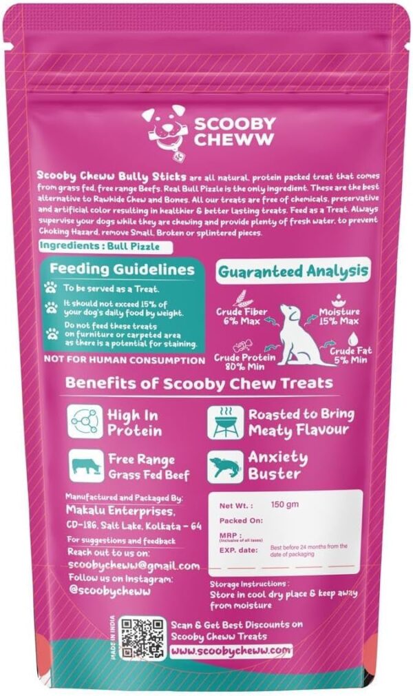 61NrvUzF63L._SL1136_.jpg Organic Dried Bully Chew Thick Sticks 100% Natural Protein Rich Dog Treat, Long Lasting Single Ingredient, Rawhide Free, Dog Food for Small, Medium and Adult Dogs (Bully Sticks)