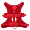 Outdoor Sports Harness for Dog Safety | Adjustable Pet Vest with Easy Control Handle for Outdoor Adventures Red