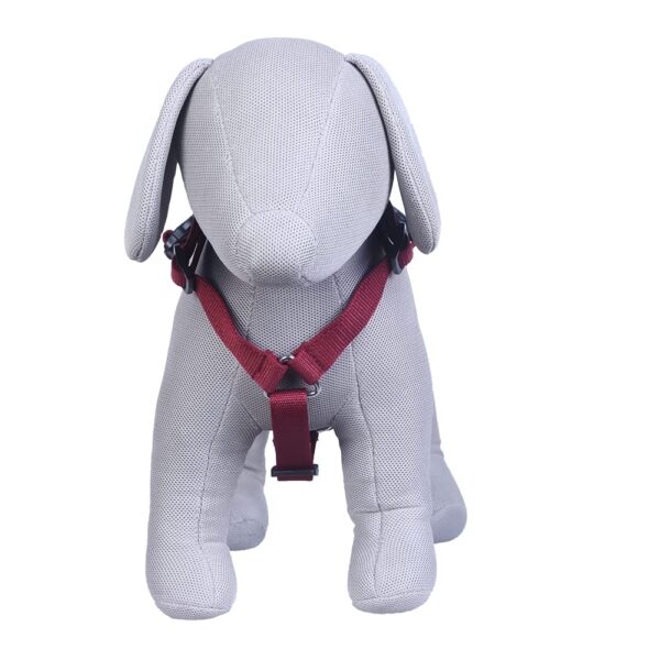 61QFclBzOdL._SL1000_.jpg Pets Like Dog Polyester Full Harness Maroon(Small) (GE-PL0012D)