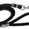PSK PET MART Dog Belt Combo of Padded & Printed Dog Body Harness Adjustable Neck Strip 23-32 inch & Chest Strip 27-38 inch with Black Lead Specially for Large Breed Dog Harness Leash
