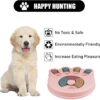 Foodie Puppies Pet Puzzle Toy for Dispensing Treats, Pet Toys Game for Training and Slow Feed, Non-Slip Feeder Designed for Dog, Puppies, Cats & Kittens Color May Vary (Paw Shape)