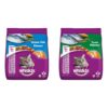 Whiskas Adult (+1 Year) Dry Cat Food, Ocean Fish Flavour, Whiskas Adult (+1 Year) Dry Cat Food, Ocean Fish Flavour, 480g Pack & Adult (+1 Year) Dry Cat Food, Tuna Flavour, 480g Pack