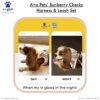 61STNnnSAKL._SL1024_.jpg A+a Pets' Bur-Berry Checks Combo of Harness & Leash Set for Dogs and Cats (S)