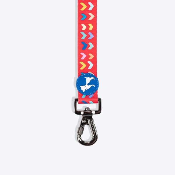 61ToA-8RrIL._SL1500_.jpg HUFT Heart to Heart Dog Leash - Red - S