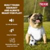 61UKS1MGvL.jpg Trixie Football Vinyl Rubber Dog Toy - L, 10 cm | Durable, Non-Toxic Chew Toy for Dog of All Breeds Recommendation, Lightweight and Attractive in Color to Keep Your Pet Engaged for Hours