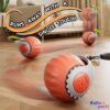 Interactive Cat Toy Ball with Tail | USB-C Rechargeable, No Batteries Required | 360° Rotating Ball for Playing & Excercising | Encourages Cat's Hunting Instincts