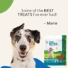 61UlcSRcI1L._SL1080_.jpg Natural Remedies Smart Bites - Training & Development Treats for Dogs & Puppies of All Breeds, Easily Digestible Soft Chew Short Sticks, Grain & Gluten-Free, Chicken Flavor, 75g (Pack of 3)