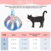 61W3AqIdrwL._SL1500_.jpg Furco Cat Harness Adjustable Comfortfit – Safety Reflective Strip, Lightweight, Breathable, and Secure Harness with Quick-Release Buckle for Maximum Safety and Comfort, for Cats & Small Dogs (L)